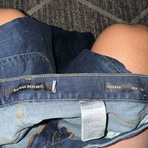 Banana Republic rapid movement tapered jeans